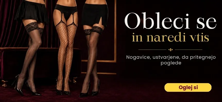 Seksi nogavice v spletni erotični trgovini Lovesexshop.si