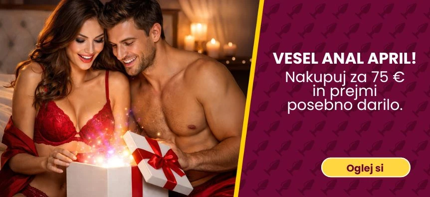 Vesel Anal April! - Brezplačni Sunfo analni čep - lovesexshop.si sex shop