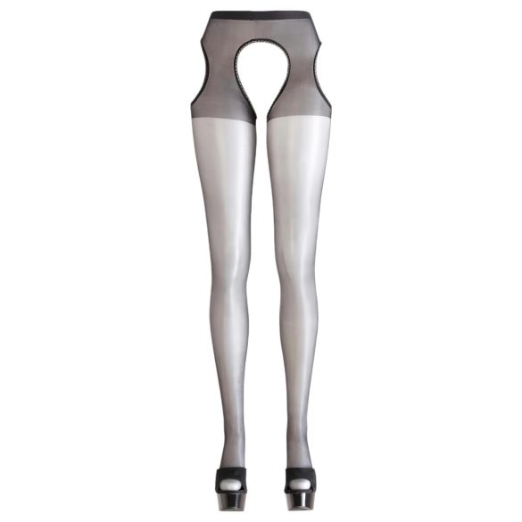 Cottelli - Seksualne nogavice (črne) - L/XL