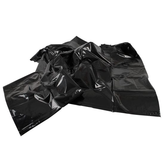 Svetleča prevleka za odejo - črna (135 x 200 cm)