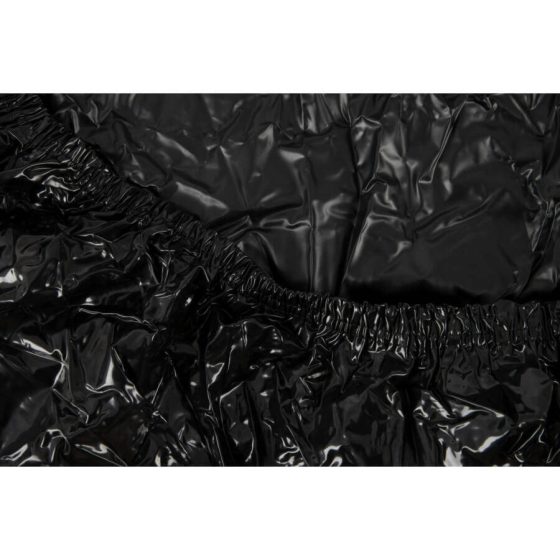 Glossy list - gumiran - 220 x 220 cm (črn)