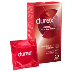 Durex Feel Ultra Thin - kondomi - ultra tanki - 10 kos