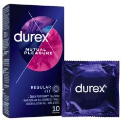   Durex Mutual Pleasure - kondomi za podaljšan užitek - 10 kos