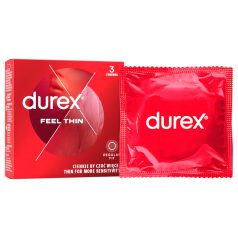 Durex - kondom - tanek za naraven občutek - 3 kosi