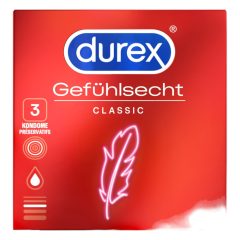 Durex Feel Thin - kondom z realističnim občutkom (3db)