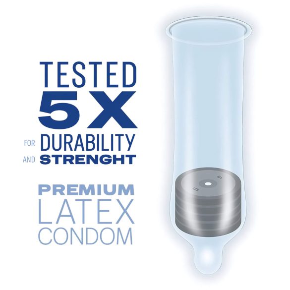 Durex Feel Thin - naravni občutek kondom (3 kos)