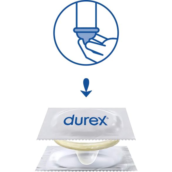 Durex Feel Thin - naravni občutek kondom (3 kos)