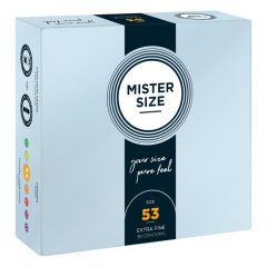 Mister Size tanek kondom - 53mm (36 kosov)