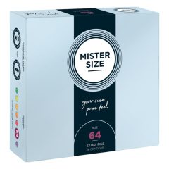 Mister Size tanek kondom - 64mm (36 kosov)