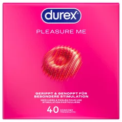 Durex - Pleasure Me kondomi (40 kos)