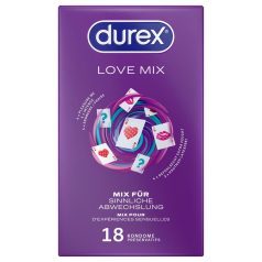 Durex Love Mix - kondomi paket - 18 kos