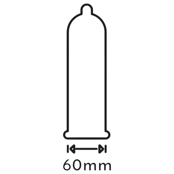 Secura Jajčevec - velik kondom - 60mm - 12 kos