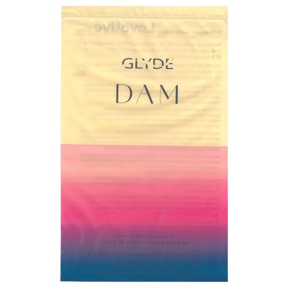 GLYDE - veganski lateks oralni zaščitni robček - vanilija
