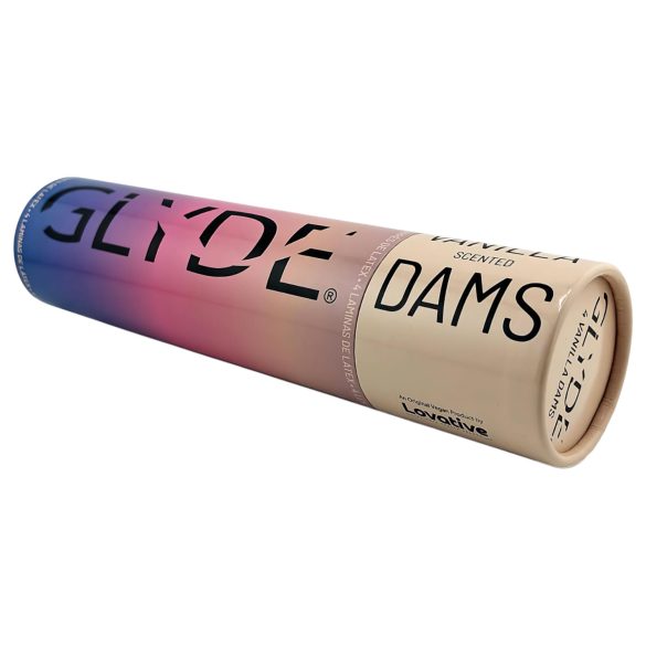 GLYDE - veganski lateks oralni zaščitni robček - vanilija