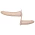 You2Toys - Dvojni strap-on dildo - silikonski