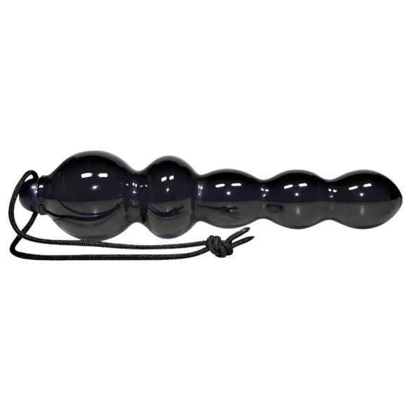 You2Toys Black Jack - analni dildo z izboklinami - črna