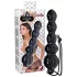 You2Toys Black Jack - analni dildo z izboklinami - črna