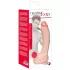 realistixxx - dildo za analni seks - velik XXL - naravna barva