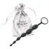 Fifty Shades of Grey - analni dildo z biseri - steklo