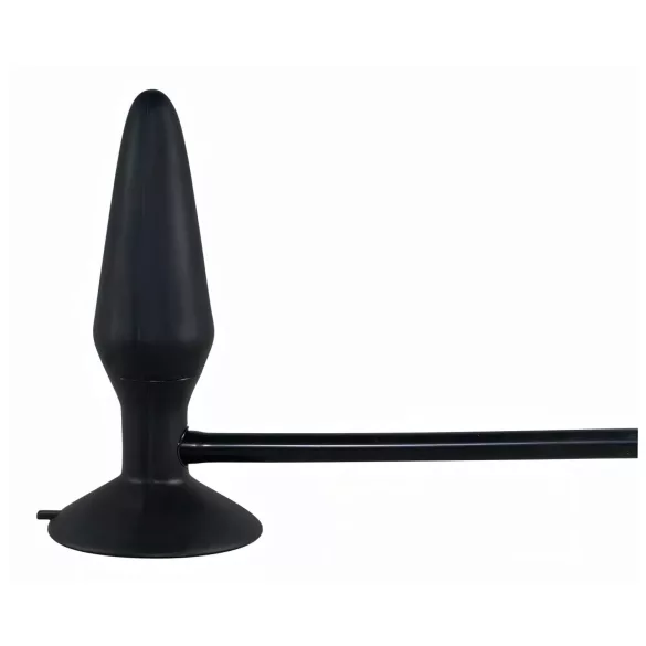 You2Toys True Black - napihljiv analni dilatator - črna