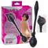 You2Toys - napihljiv analni dildo - črn