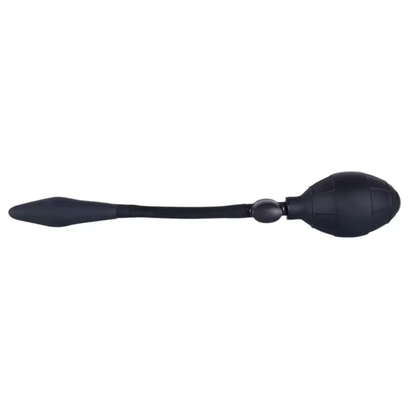 You2Toys - napihljiv analni dildo - črn