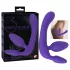 You2Toys - Triple, pripenljiv dildo brez pasu (vijoličen)