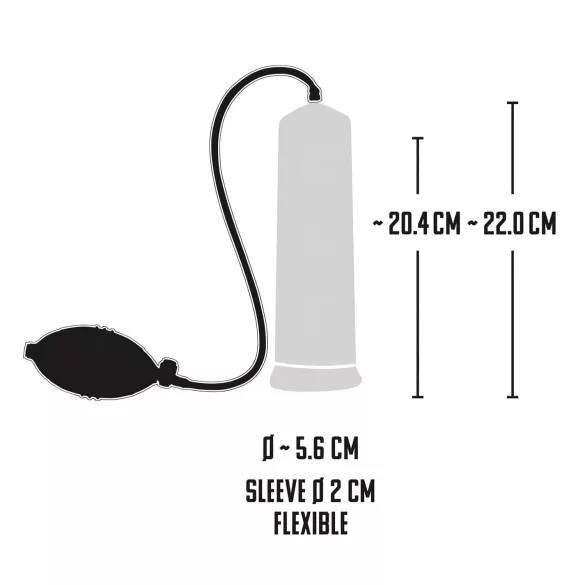 Mister Boner Starter - vakuumska črpalka za penis