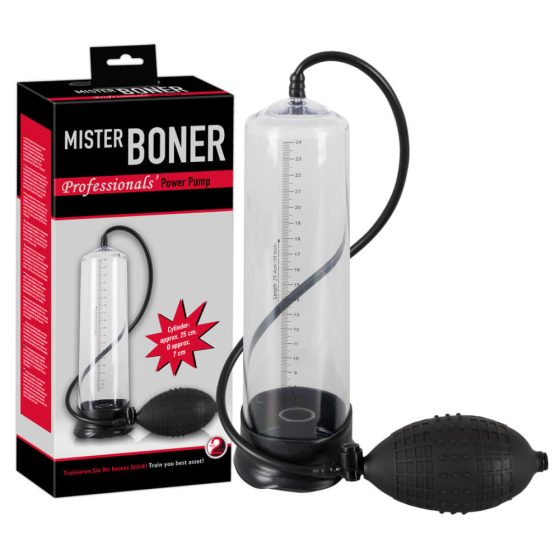 Mister Boner Professional - črpalka za penis