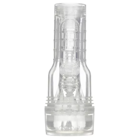 Fleshlight GO Torque - kompaktna masturbator vagina - prozorna