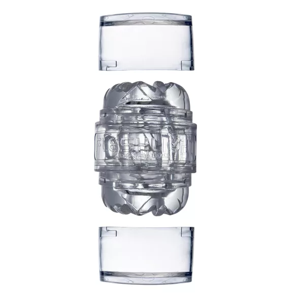 Fleshlight Quickshot Vantage - kompakt moški masturbator - prozoren