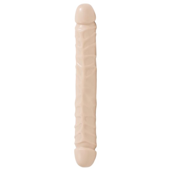 Doc Johnson - dvojni dildo - naturno - 30,5 cm
