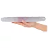 Kristal - dvojni dildo - steklo - 34 cm