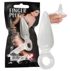 You2Toys - Finger Plug - prstni analni čep (prozoren)