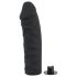 You2Toys - silikonski strap-on dildo - črn