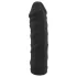You2Toys - silikonski strap-on dildo - črn
