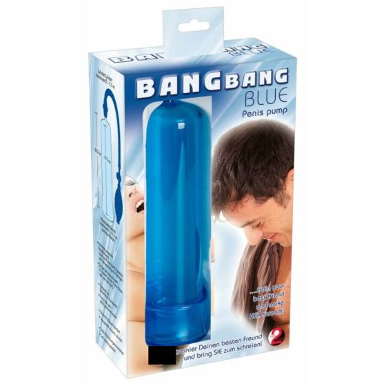 Bang Bang črpalka za erekcijo - modra