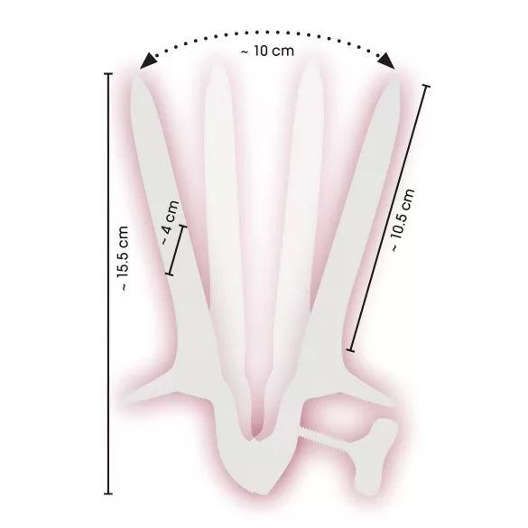 Vagina Speculum - ginekološki pripomoček - nerjaveče jeklo