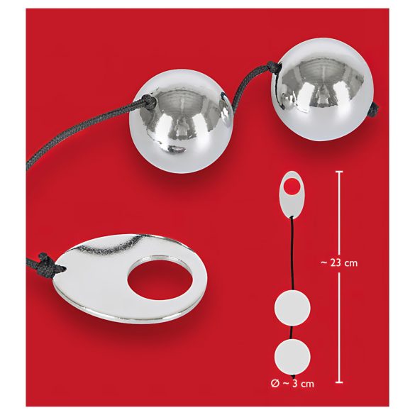 Bad Kitty - gejša krogla (srebrna)