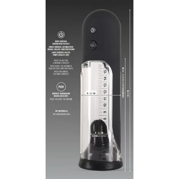 Rebel - avtomatska črpalka za penis