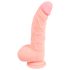 Medical - medicinski silikonski dildo (20cm) - naraven