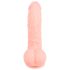 Medical - medicinski silikonski dildo (20cm) - naraven