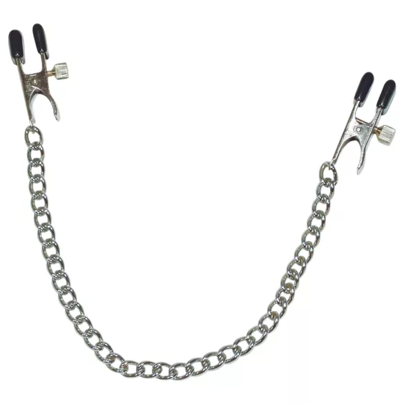 Láncos, állítható csipesz
