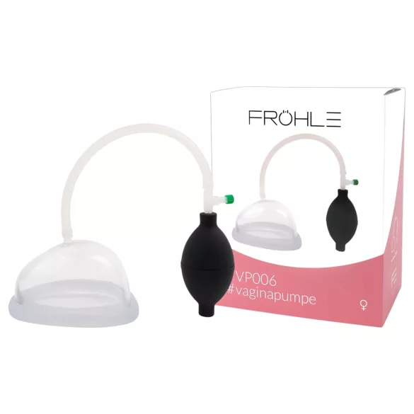 Fröhle - vagina črpalka - medicinska - prozorna