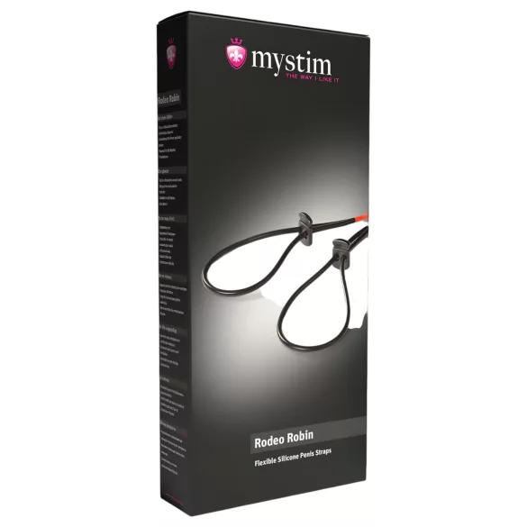 mystim Rodeo Robin - elektro obroč za penis in moda