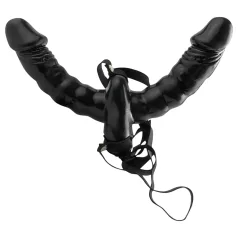 Pipedream - Nastavljiv dvojni vibrator (črn) - Fetish