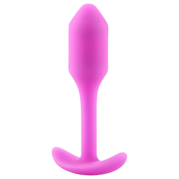 b-vibe - analni čep s težo 55g - roza