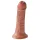 King Cock - dildo - realističen, 15 cm - rjav