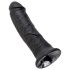 King Cock 8 dildo (20 cm) - črn