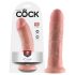 King Cock 8 dildo (20 cm) - naravno